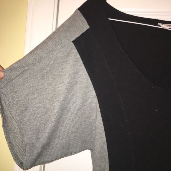 EUC Free People black and gray tunic/dress Sz. M - Picture 3 of 3